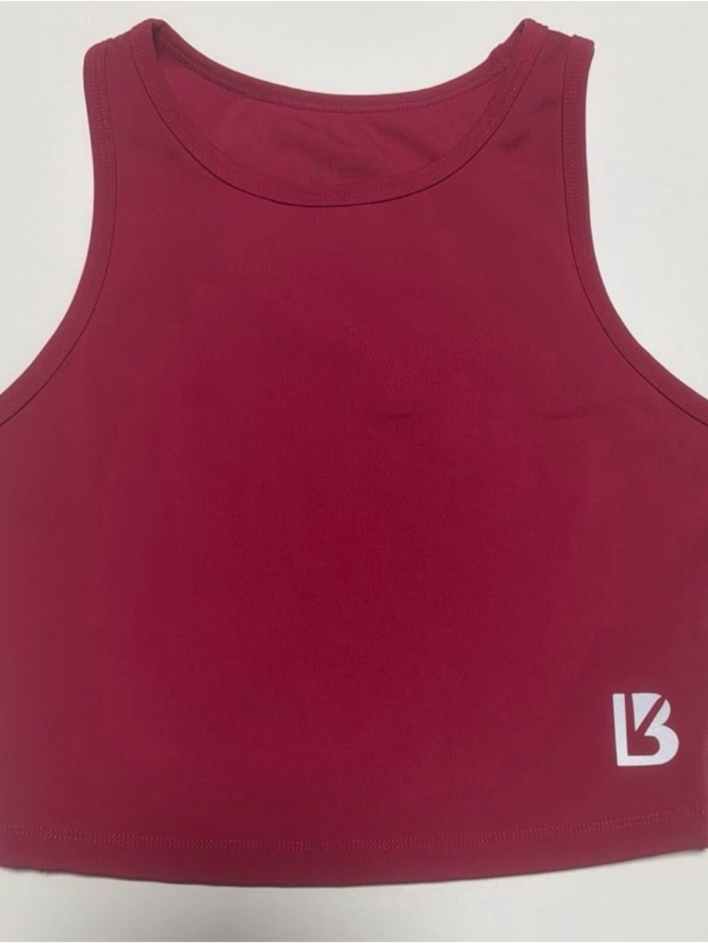 BuffBunny pink Cropped Tank Top